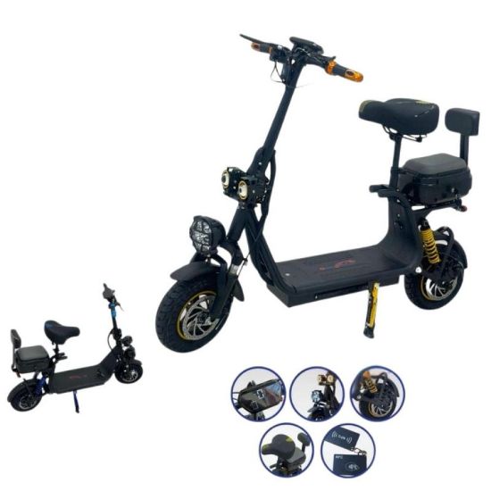 صورة سكوتر كهربائي تصميم عصري وتقنيات حديثة